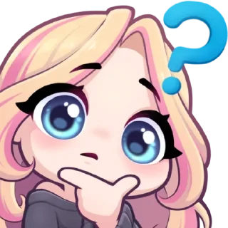 🙋‍♀️ emoji @Sticker_WoW Mapu Twitch Telegram sticker 11 of 44