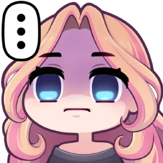 😶 emoji @Sticker_WoW Mapu Twitch Telegram sticker 19 of 44