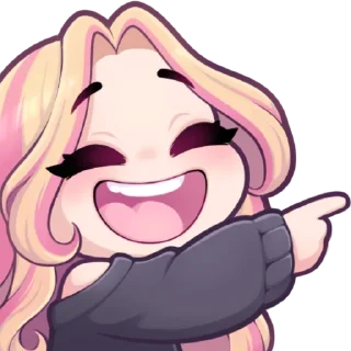 😂 emoji @Sticker_WoW Mapu Twitch Telegram sticker 17 of 44