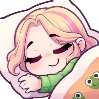 🛌 emoji @Sticker_WoW Mapu Twitch Telegram sticker 20 of 44