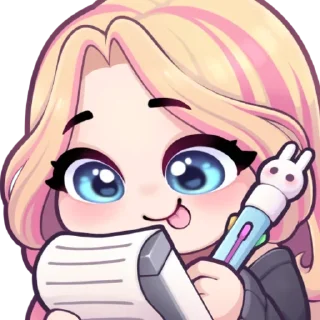✏️ emoji @Sticker_WoW Mapu Twitch Telegram sticker 15 of 44