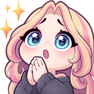 🙏 emoji @Sticker_WoW Mapu Twitch Telegram sticker 14 of 44