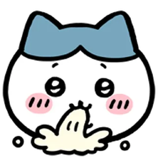 ⭐ emoji ちいかわ絵文字 @moe_sticker_bot Telegram sticker 24 of 40