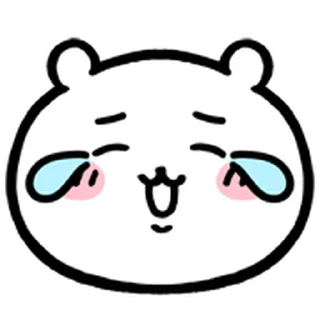 ⭐ emoji ちいかわ絵文字 @moe_sticker_bot Telegram sticker 5 of 40