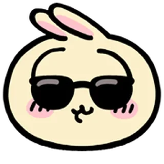 ⭐ emoji ちいかわ絵文字 @moe_sticker_bot Telegram sticker 17 of 40