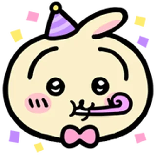 ⭐ emoji ちいかわ絵文字 @moe_sticker_bot Telegram sticker 16 of 40