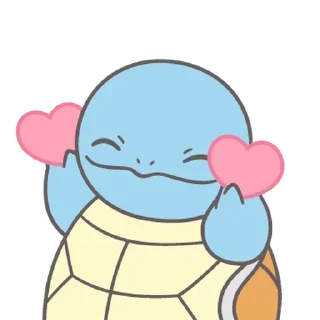 💬 emoji 감성 꼬부기 By @KakaoEmoticon Telegram sticker 1 of 24