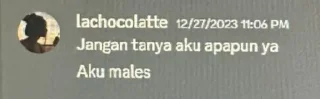 Sticker from Jangan tanya aku apapun ya