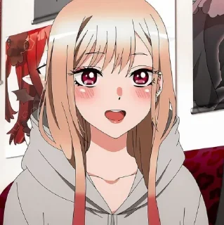 🥰 emoji мᴀʀιɴ κιтᴀԍᴀwᴀ sтιcκᴇʀ ᴘᴀcκ.💕(@yumi000000 ) Telegram sticker 19 of 33