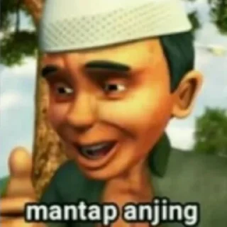 👍 emoji Yang nyuri anak haram Telegram sticker 18 of 40