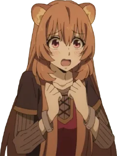 😨 emoji Raphtalia @AnimeIndustryIndex Telegram sticker 19 of 49