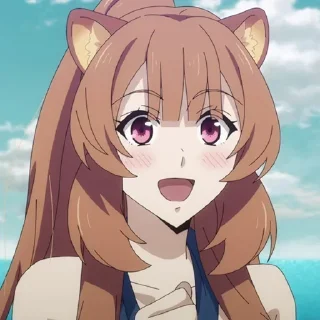 🥳 emoji Raphtalia @AnimeIndustryIndex Telegram sticker 1 of 49