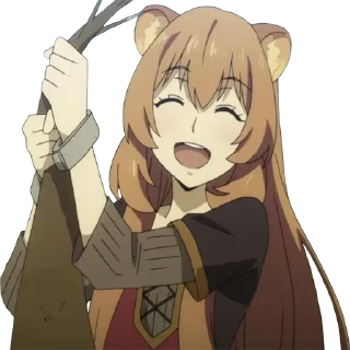 😄 emoji Raphtalia @AnimeIndustryIndex Telegram sticker 15 of 49
