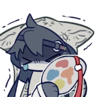 ⭐ emoji 小狗格德 Telegram sticker 3 of 16