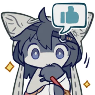 ⭐ emoji 小狗格德 Telegram sticker 7 of 16