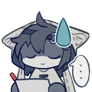 ⭐ emoji 小狗格德 Telegram sticker 11 of 16