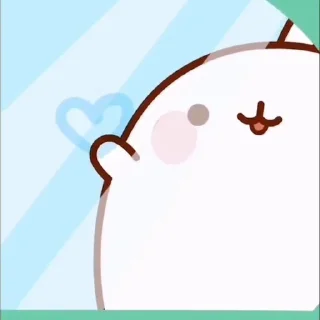 Sticker from Molang land🐰 by @molangtikel