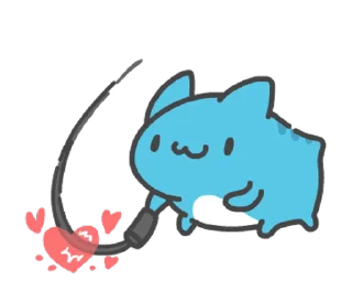⭐ emoji 愛的鞭策 @tietubb Telegram sticker 12 of 24
