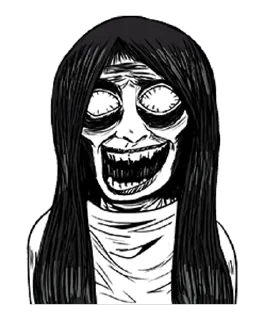 ⭐ emoji Horror Ghost Story @AnimeLibrary_Stickers Telegram sticker 5 of 24