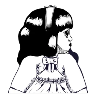 ⭐ emoji Horror Ghost Story @AnimeLibrary_Stickers Telegram sticker 4 of 24