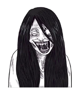 ⭐ emoji Horror Ghost Story @AnimeLibrary_Stickers Telegram sticker 1 of 24