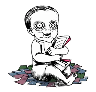 ⭐ emoji Horror Ghost Story @AnimeLibrary_Stickers Telegram sticker 23 of 24