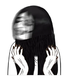⭐ emoji Horror Ghost Story @AnimeLibrary_Stickers Telegram sticker 18 of 24