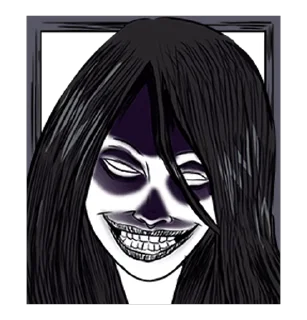 ⭐ emoji Horror Ghost Story @AnimeLibrary_Stickers Telegram sticker 14 of 24