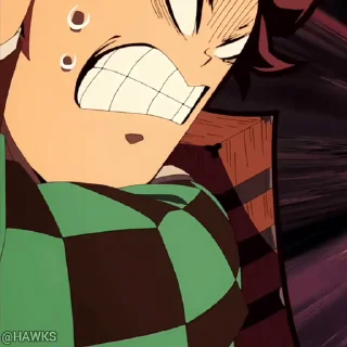 🏃‍♂️ emoji Demon Slayer || @its_me_arrow Telegram sticker 13 of 19