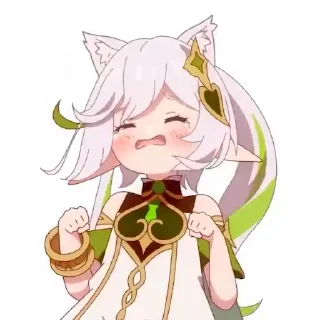 😣 emoji Genshin Gif 01 Telegram sticker 5 of 11