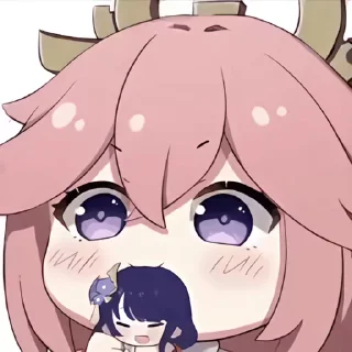 😋 emoji Genshin Gif 01 Telegram sticker 8 of 11
