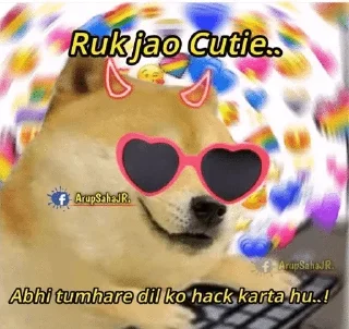 😎 emoji Radhika's fav🥰 — @stckrRobot Telegram sticker 14 of 120