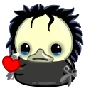 ☹️ emoji @mafialootera's TeleBot Vol.1 (Animated) Telegram sticker 11 of 48