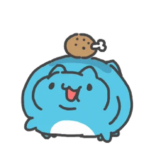 Sticker from 貓貓蟲咖波 愛的鞭策 @moe_sticker_bot