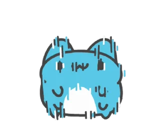 💥 emoji 貓貓蟲咖波 愛的鞭策 @moe_sticker_bot Telegram sticker 16 of 24