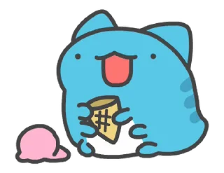 😦 emoji 貓貓蟲咖波-可愛好用篇 @moe_sticker_bot Telegram sticker 17 of 24