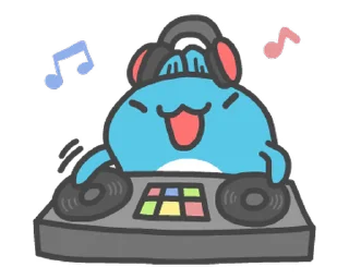 🎶 emoji 貓貓蟲咖波-可愛好用篇 @moe_sticker_bot Telegram sticker 11 of 24