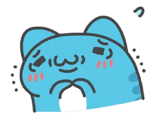 😅 emoji 貓貓蟲咖波-可愛好用篇 @moe_sticker_bot Telegram sticker 8 of 24