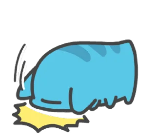 ↕️ emoji 貓貓蟲咖波 愛的鞭策 @moe_sticker_bot Telegram sticker 20 of 24