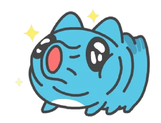 🤩 emoji 貓貓蟲咖波-可愛好用篇 @moe_sticker_bot Telegram sticker 4 of 24