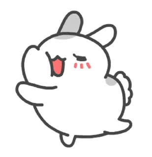 🥰 emoji 貓貓蟲咖波 愛的鞭策 @moe_sticker_bot Telegram sticker 11 of 24