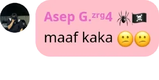 😕 emoji SD (sedot dosa) pack by @QuotLyBot Telegram sticker 16 of 46