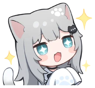 ⭐ emoji Nachoneko! Telegram sticker 5 of 24