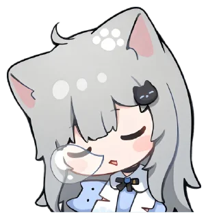 Sticker from @mtmao Nachoneko!