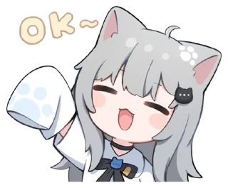 ⭐ emoji Nachoneko! Telegram sticker 7 of 24