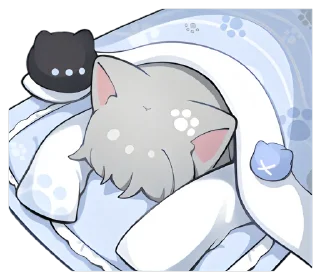 Sticker from @mtmao Nachoneko!