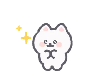 Sticker from ₍ 𐌑iᥒi 𑀥᧐ggiᥱ ₎ ˚₊· ♡ @mewsticks