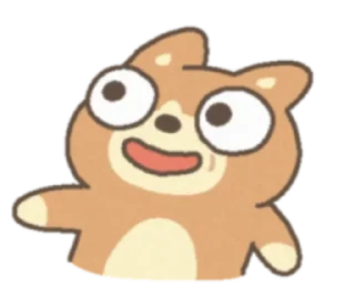 Sticker from (S1.EP7)嗚比的朋友_凸眼小可愛 @moe_sticker_bot