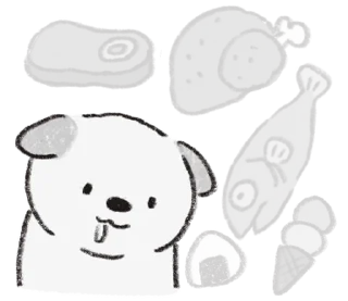 🤤 emoji (S1.EP4) 嗚比的朋友_黑白講 @moe_sticker_bot Telegram sticker 17 of 40