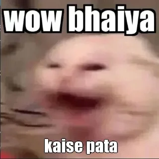 🤯 emoji Zayn's wow bhaiya Telegram sticker 17 of 19